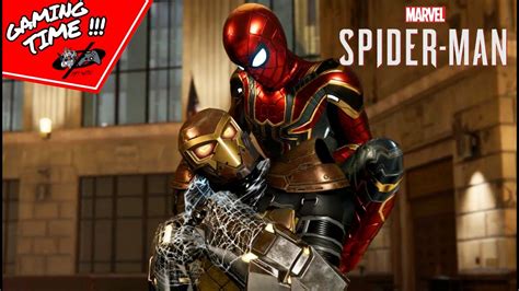 IRON SPIDER MAN VS SHOCKER Marvel Spider Man Remastered Gameplay