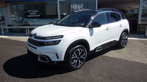 Présentation essai statique NOUVEAU SUV CITROËN C5 AIRCROSS SHINE 1 5