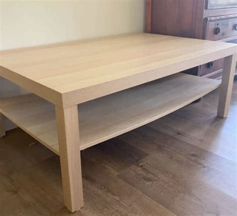 Ikea Lack Coffee Table White Stained Oak Effect Coffee Tables