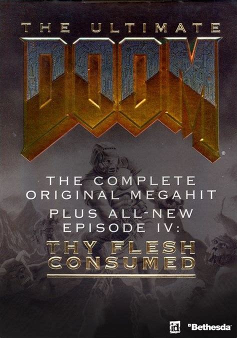 The Ultimate Doom 1995 Box Cover Art Mobygames