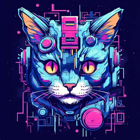 Cat With A Blue Helmet On Its Head Stock Photo Image Of Domestic