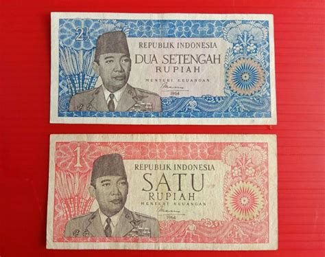 Jual Uang Kuno Rupiah Dan Rupiah Set Sukarno Koleksi Uang