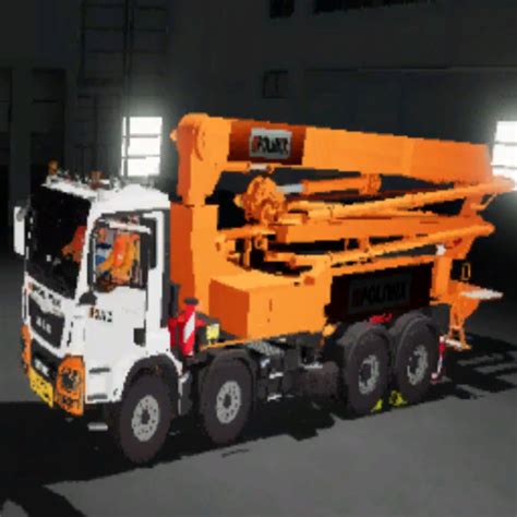 Ls Man Concrete Pump Truck V Man Mod F R Landwirtschafts