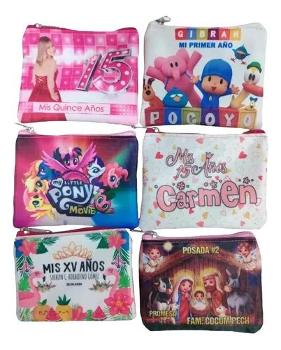 Monederos Dulceros Recuerdos Para Fiesta Personalizado Env O Gratis