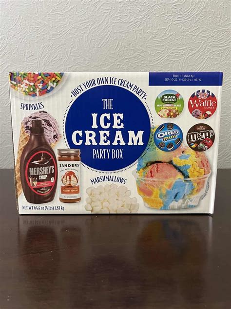 The Ice Cream Party Box From Costco Review