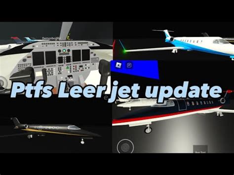 Ptfs Lear Jet Update Coming Soon Youtube