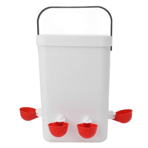 Large Capacity Automatic Chicken Waterer And Feeder Set 12 Liter Portable Poultry Automatic