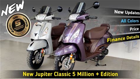 New Tvs Jupiter Million Edition New Jupiter Classic New Updates