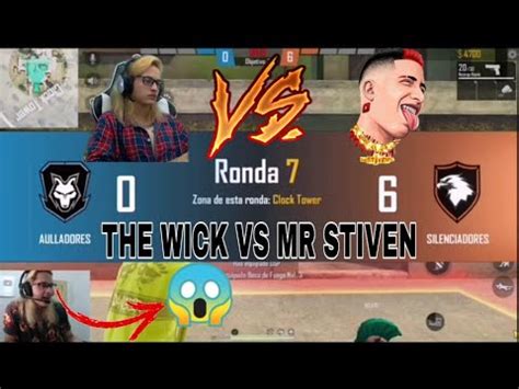 THE WICK VS MR STIVEN TC STIVEN HUMILLA A THE WICK PVP NO TÓXICO