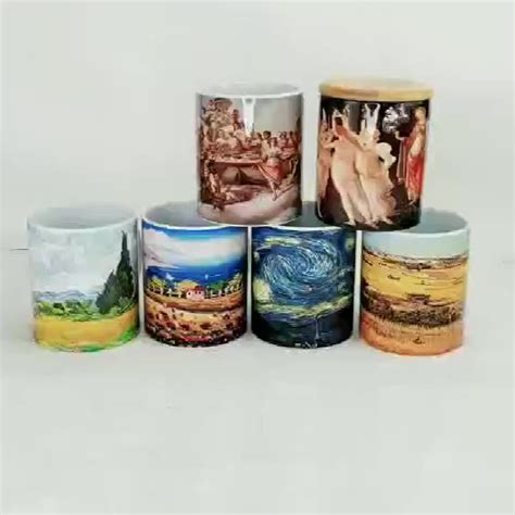 Ml Ceramic Sublimation Candle Jar With Lid Blanks Ceramic Candle Jar