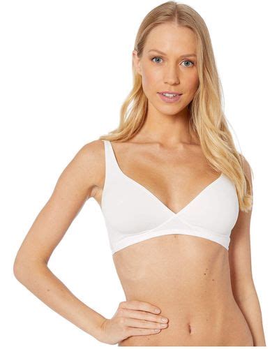 White Hanro Lingerie For Women Lyst