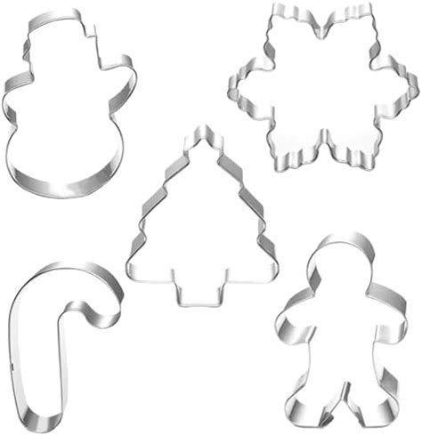 Orapink Christmas Cookie Cutter Set Pcs Holiday Cookie Molds