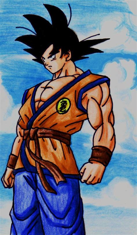 Goku Cielo By Salvamakoto Deviantart On Deviantart Goku Geek