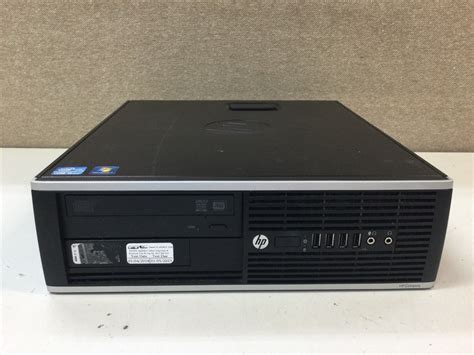 Desktop Hp Compaq Elite Sff Pc Appears To Function