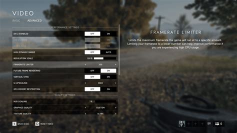 Main menu &in game menu low res? : r/BattlefieldV