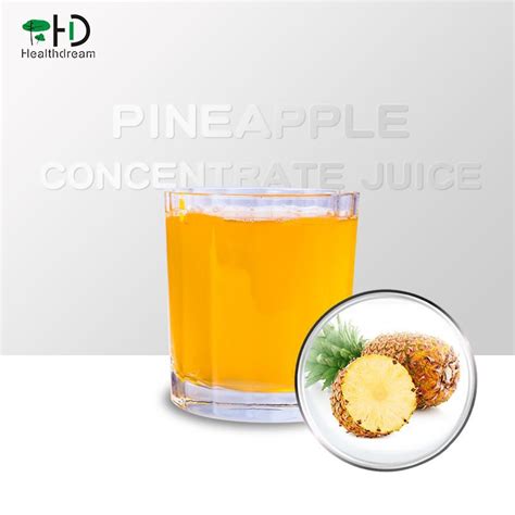 China Pineapple Concentrate Juice Manufacturers Suppliers Factory