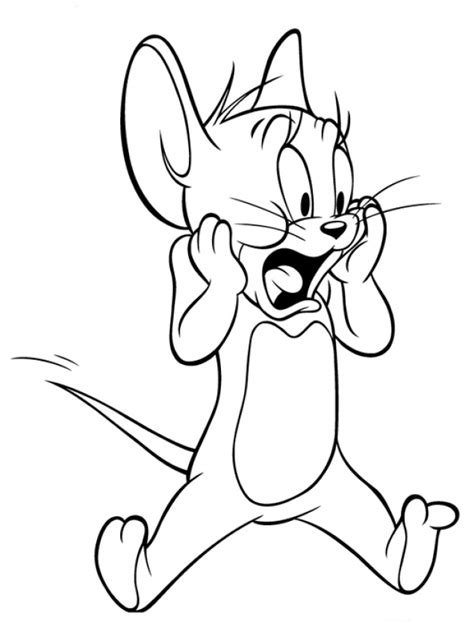 Dibujo De Tom Y Jerry Para Colorear Y Pintar 20324