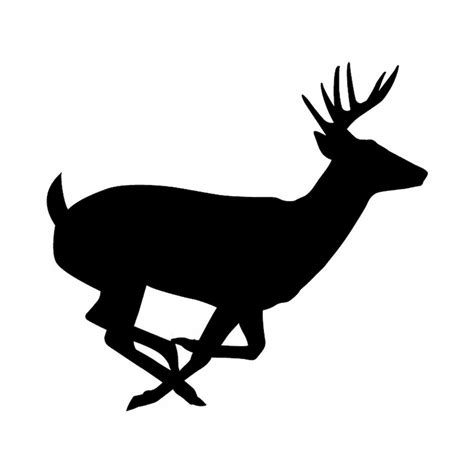 Deer Buck Running Vector Eps Dxf Svg Png Vinyl Cutter Etsy