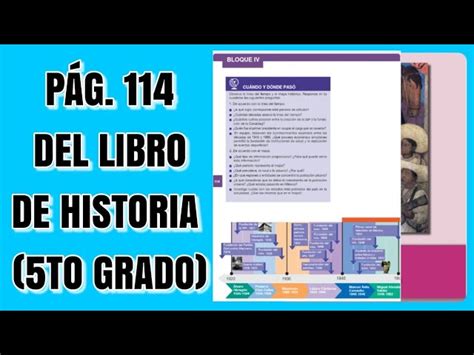 Libro De Historia 5 Grado La Consumacion De La Independencia Historia 4to Bloque 5 Apoyo