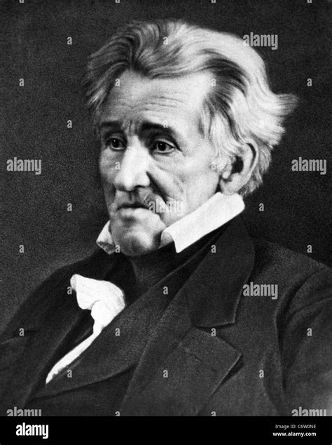 President Andrew Jackson Black And White Stock Photos And Images Alamy