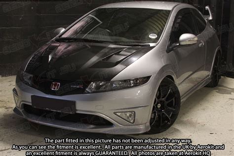 Honda Civic Fn Fk Fn2 Type R Aerokit Bodykit Mugen Js Racing Bonnet