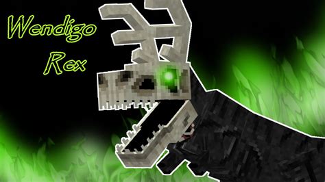 Wendigo Rex | New Minecraft Mob - YouTube