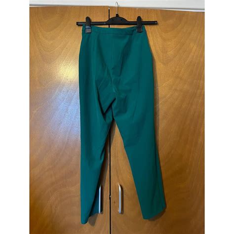 Asos Cigarette Trousers In Green Worn On A Few Depop