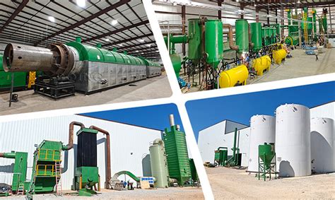 50TPD Fully Automatic Continuous Pyrolysis Plant Project In America