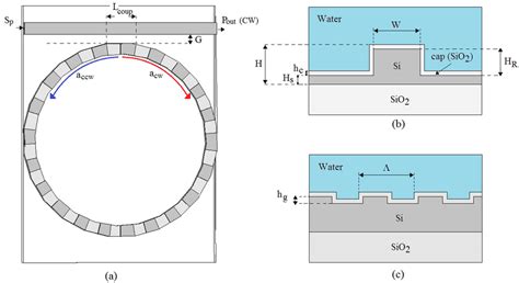 A Schematic Architecture Of Bragg Microcavity Resonator Coupled To