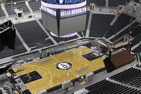 Brett Yormark Debuts Brooklyn Nets Home Court