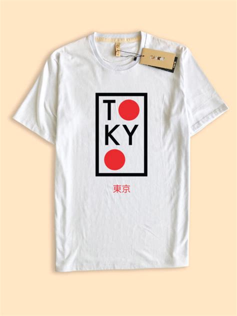 Baju Kaos Shirt Desain Tokyo Japan Jepang Lazada Indonesia