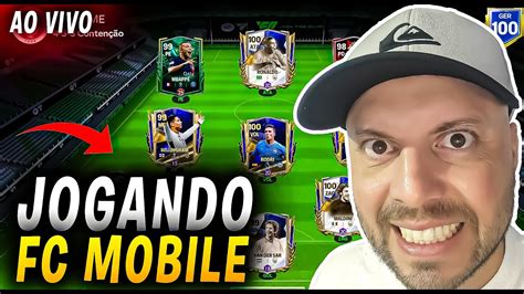 Ao Vivo JOGANDO Fc Mobile 24 YouTube