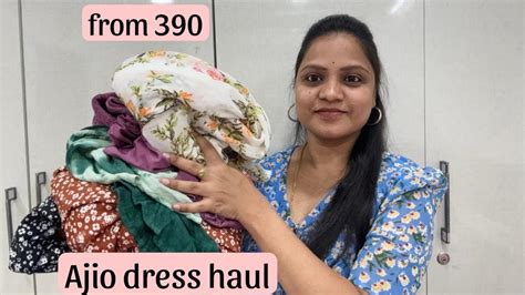 Ajio Haul Ajio Dress Haul From Quality Ajiomania Sale Haul Must