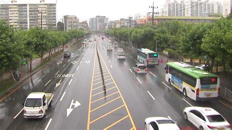 날씨 내일까지 전국 비 중부 100mm↑퇴근길 교통안전 유의 네이트 뉴스