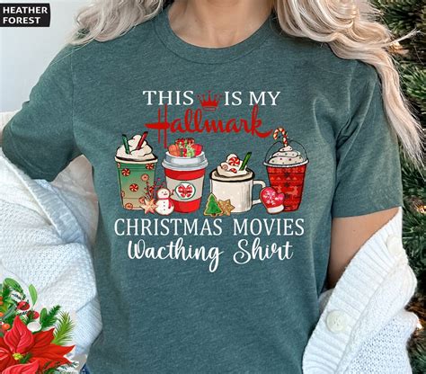 This Is My Hallmark Christmas Movies Watching Shirt Christmas Shirts