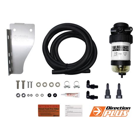 Fuel Manager Pre Filter Kit For Nissan Navara D40 Stx550 30l V9x V6