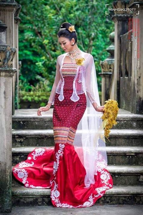 Myanmar Wedding Dress Myanmar Traditional Dress Traditional Dresses