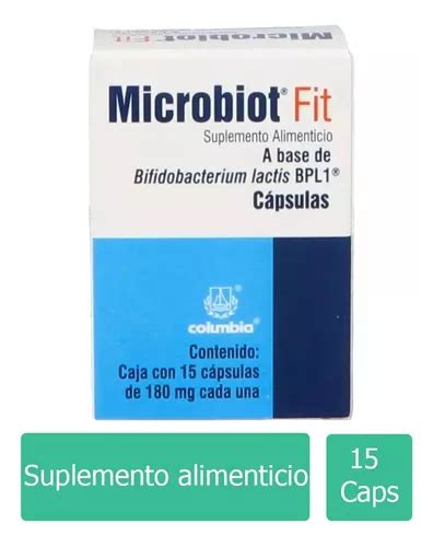 Microbiot Fit Mg Caja Con Frasco Con C Psulas Meses Sin Intereses