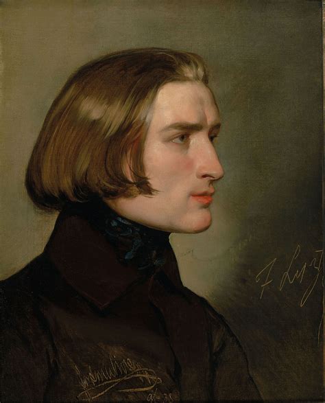 Liszt Franz 1811 1887 Friedrich Von Amerling 1803 1887