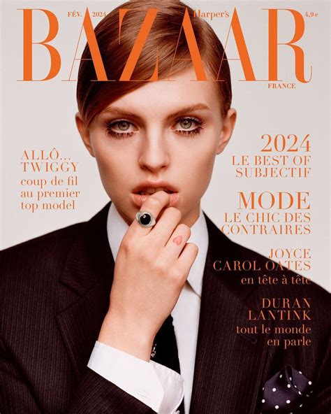 Harper S Bazaar France February 2024 Cover Harper S Bazaar France