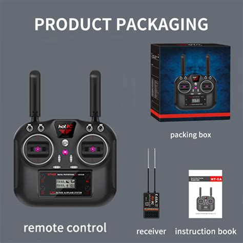 Rc Hotrc Ht A Transmitter Pwm Fhss Remote Control G Ch V With