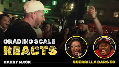 Harry Mack Guerrilla Bars 50 Grading Scale Reacts YouTube