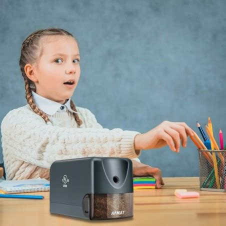 Afmat Sacapuntas El Ctrico Para L Pices De Colores