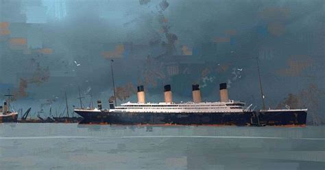 Paintings Look Back At The History Of The Titanic 110 Years After It Sank