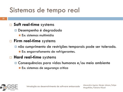 PPT Introdução ao desenvolvimento de software embarcado PowerPoint