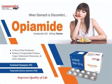 Acotiamide 100mg Tablets at ₹ 2000/box | Pharmaceutical Tablets in ...