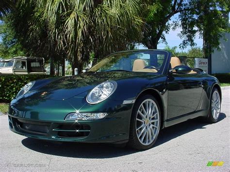 2006 Forest Green Metallic Porsche 911 Carrera Cabriolet 520605 Photo