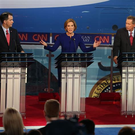 Carly Fiorina Gop Presidential Debate Sexism Comments Marie Claire