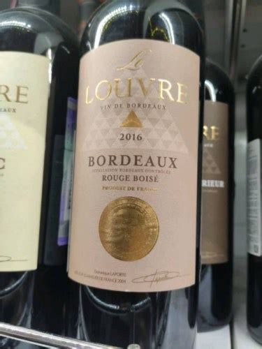 Dominique Laporte Le Louvre Bordeaux Rouge Boisé Vivino