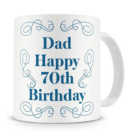 Givagift Dad Happy Th Birthday Mug Birthday Mug Gift Present